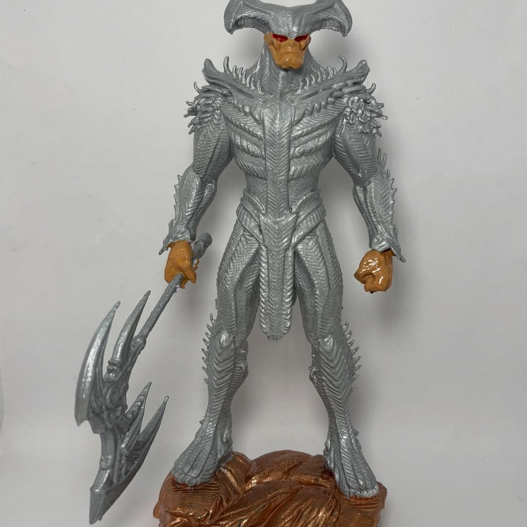 Hand Painted Steppenwolf Figure