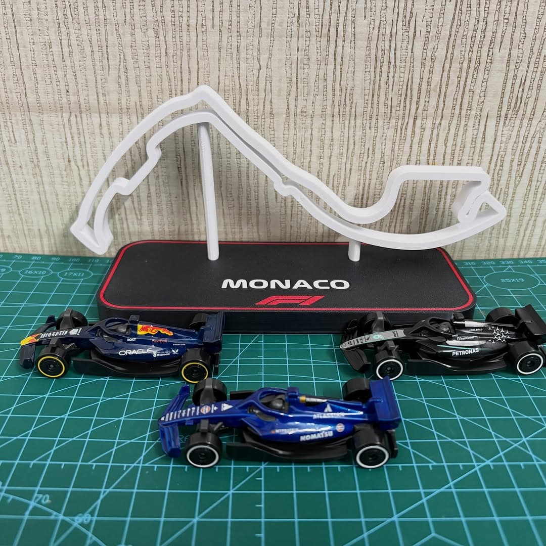 Monaco F1 Circuit Display Piece